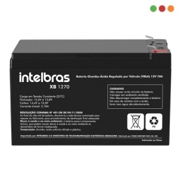 BATERIA INTELBRAS XB 1270 12V 7 AMP NNET