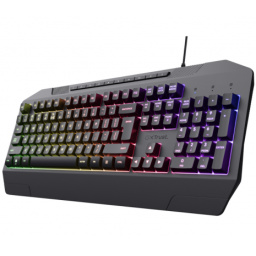 Teclado Gamer Trust GXT836 Evocx RGB Negro