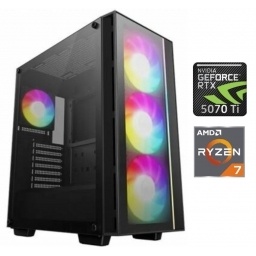 Equipo Gamer Ryzen 7 7700X, 32GB, 1TB NvMe, RTX 5070Ti 16GB NNET