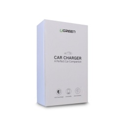 Cargador de Auto Ugreen 2 Puertos Carga Rpida