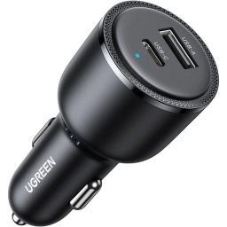 Cargador Ugreen De Auto Usbc Pd Usb 63w Negro NNET