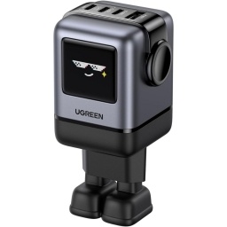 Cargador Ugreen Mini Robot Uno 100W Gan 4 Puertos NNET