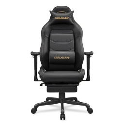 Silla Gamer Cougar Explore Neo Gold respaldo reclinable soporte lumbar