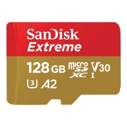 Tarjeta de Memoria SanDisk Extreme microSDXC 128GB A2 V30 UHS-I
