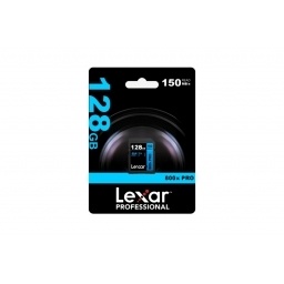 Memoria SDXC Lexar 800X Pro 128GB Blue Series