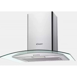 Campana Extractora Candy Vidrio Curvo 60 cm Inox