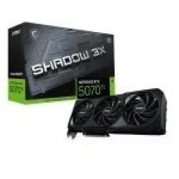 Tarjeta de video MSI GeForce RTX 5070 12GB SHADOW 3X OC