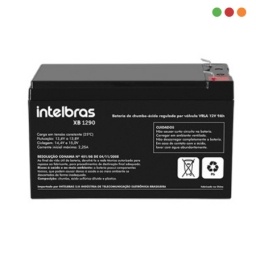 Bater�a de 12V  9 Amp - F2 - XB 1290 - INTELBRAS