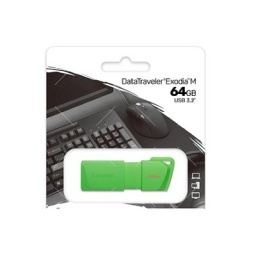 Pendrive Kingston 64GB DataTraveler Exodia M Verde Neon