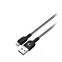 CABLE MICROUSB XTECH MALLADO