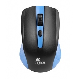 MOUSE XTECH WIRELESS AZUL