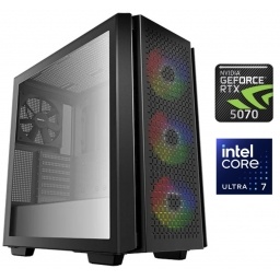 Equipo Gamer Core Ultra 7 265F, 32GB, 1TB, RTX 5070 12GB