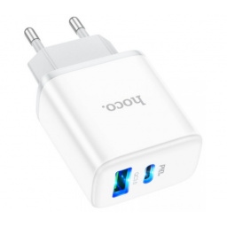 CARGADOR HOCO C105A 20W BLANCO