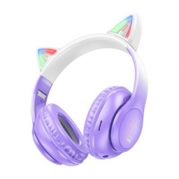 AURICULAR HOCO W42 CAT KIDS PURP