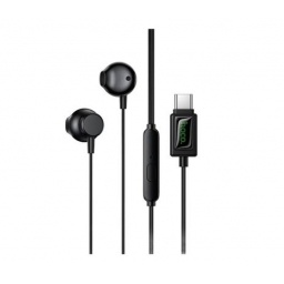 AURICULAR HOCO M118 USB-C NEGRO