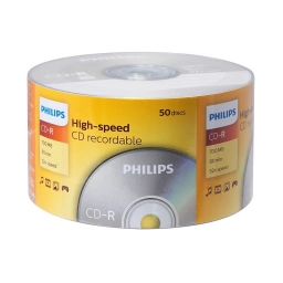CD-R Philips 52x 80min 700MB Pack x50