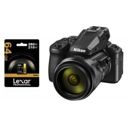 Camara Nikon P950 + Memoria SDXC Lexar 64GB