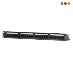 Racks - Patchera 24 P. 1U Cat 6  PP624 - INTELBRAS