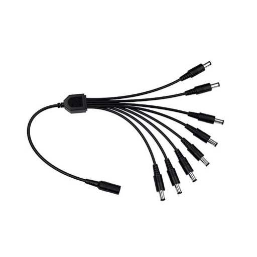 Splitter de Cables de Poder para Camaras CCTV 1 a 8