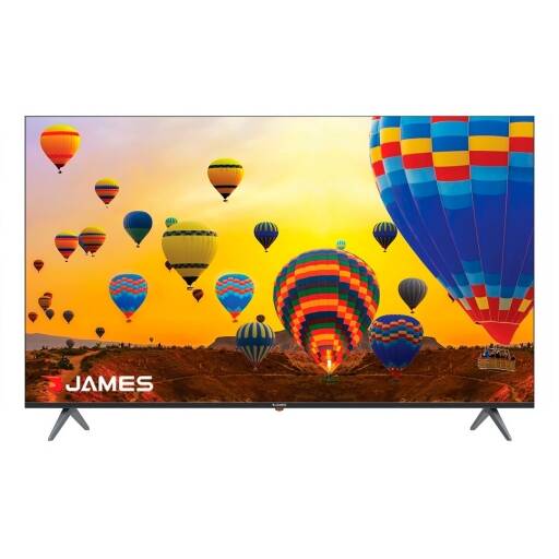 Smart TV James 65" 4K UHD ISDB-T Linux Netflix YouTube Prime Video