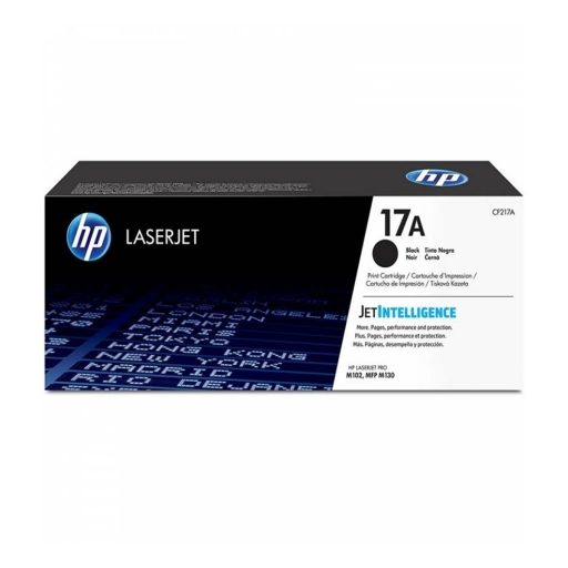 Toner HP 17A CF217A Negro Rendimiento 1600 Pginas