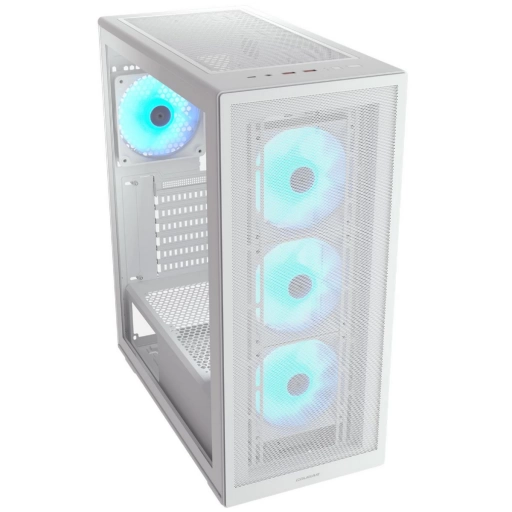 GABINETE COUGAR MX220 RGB WHITE NNET