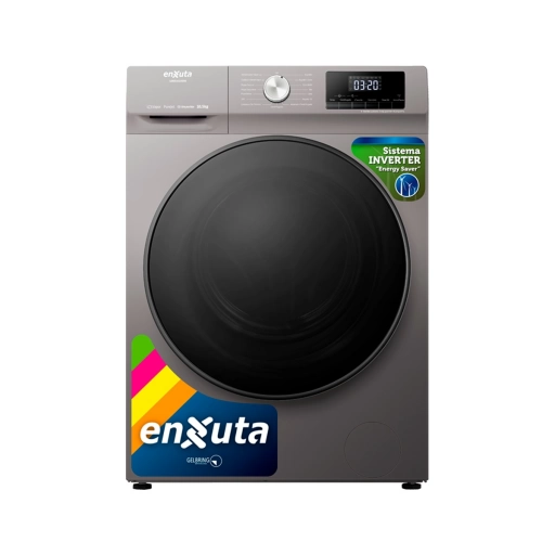 Lavarropas Enxuta Frontal 10.5Kg 15 Programas Inverter LENX161050S