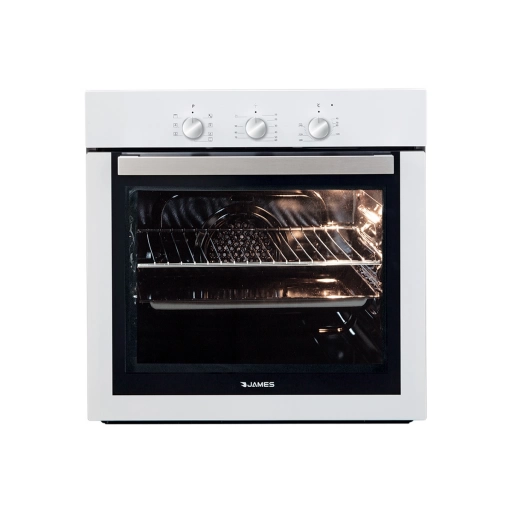 Horno de Empotrar Elctrico James 56 Litros 7 Funciones 4200W HEE Blanco