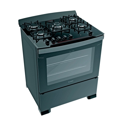 Cocina a Gas James 5 Hornallas C 805 V Negro