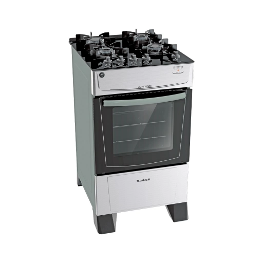 Cocina a Gas James 4 Hornallas C 690 V Inox