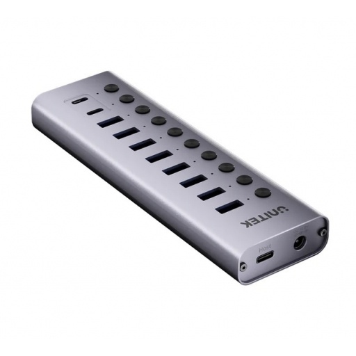 HUB USB-C UNITEK 10 EN 1 5GBPS CON IN NNET