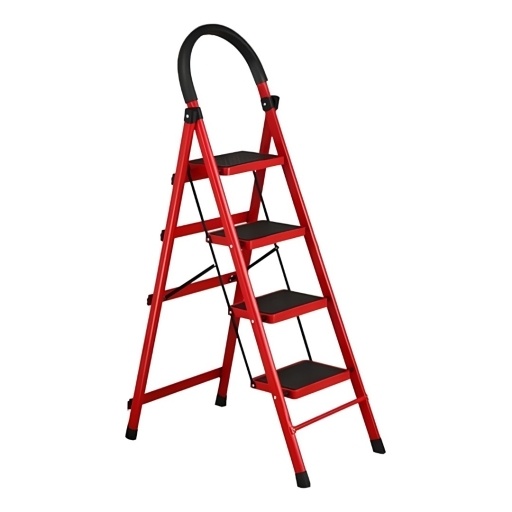 Escalera de agilidad 4 escalones negra para entrenamiento