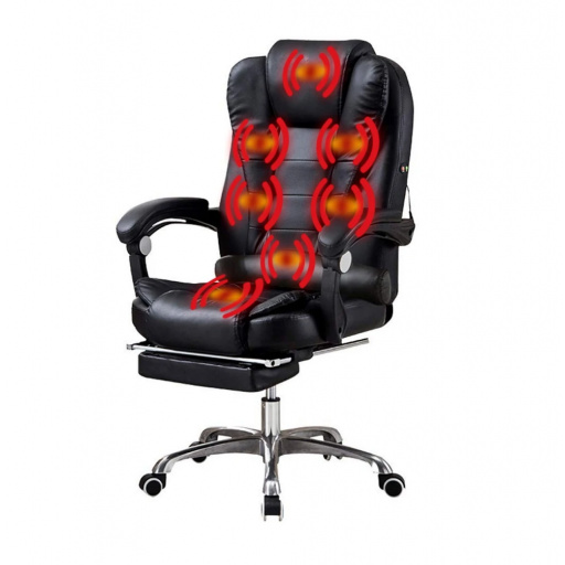 Silla Ejecutiva Lumax 7 Puntos de masaje negra NNET