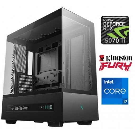Equipo Gamer Core i7 14700KF, 32GB, 1TB NVMe, RTX 5070Ti 32GB NNET