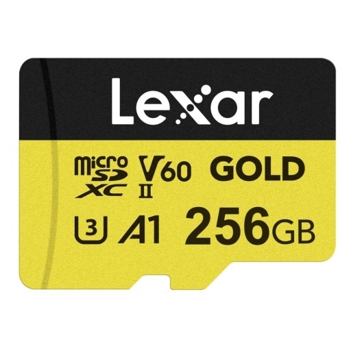 Memoria microSDXC Lexar Pro 256GB Gold UHS-II NNET