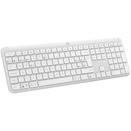 TECLADO K950 SIGNATURE SLIM OFF WHITE NNET