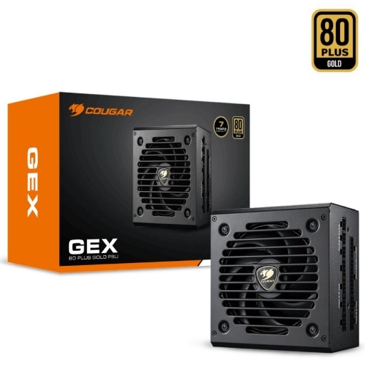 Fuente Cougar Gex 750 80 Plus Gold Full Mod. NNET