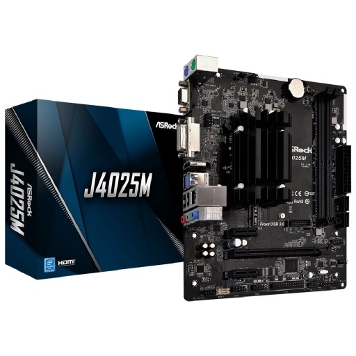 Motherboard Asrock J4025m Dual-Core Ddr4 NNET