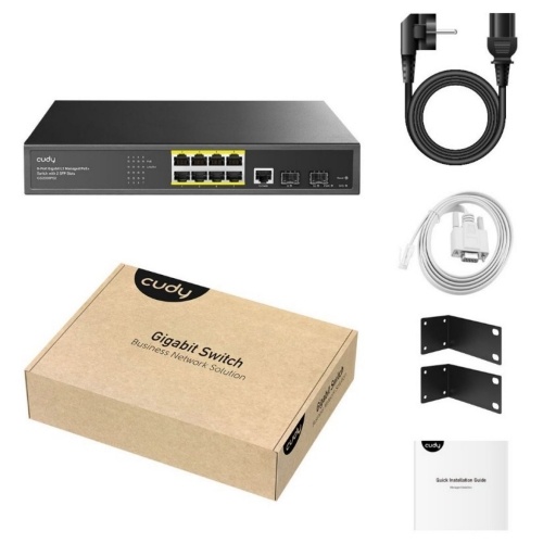 Switch Cudy 8 Puertos POE Gigabit NNET