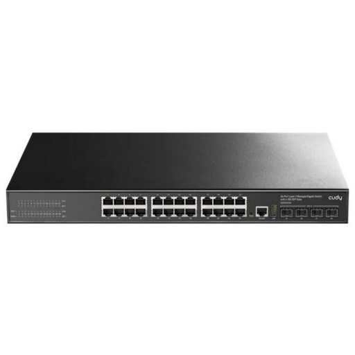 Switch Administrable de 24P Layer 3 Cudy + 4SFP NNET