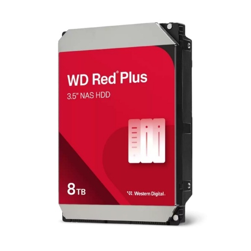 Hdd Wd Red Plus 8tb 3.5" 5640rpm 256mb Sata NNET