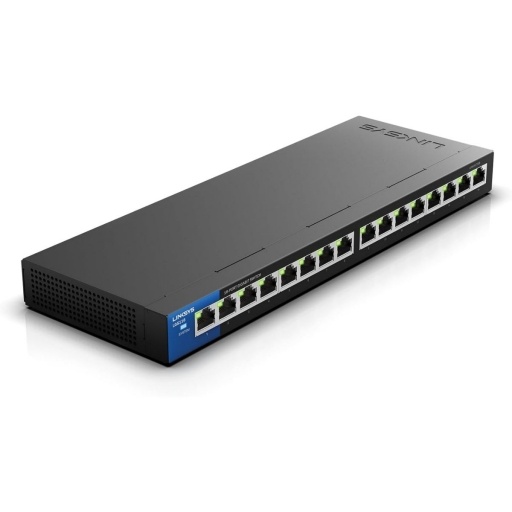 Switch Linksys 16 Puertos Gigabit Poe+ NNET