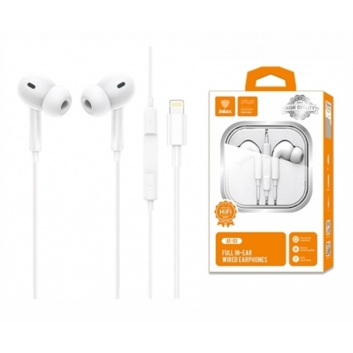 Auriculares Inkax Intra Lightning blanco NNET