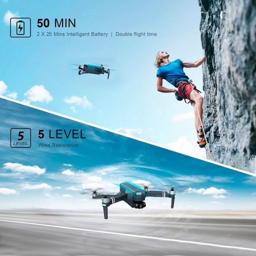 DRONE HOLY STONE DEERC DE22 GPS 4K NNET