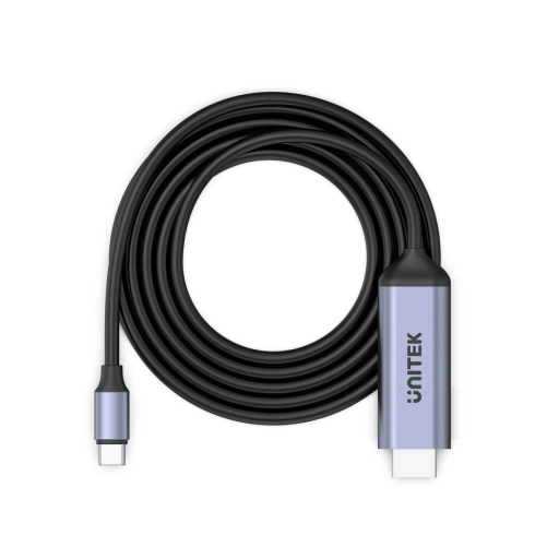 Cable Unitek USB-C a HDMI 4K 1.8 mts
