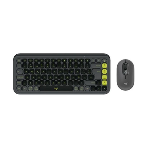 Combo Inalmbrico Mouse y Teclado Logitech Pop Icon GR