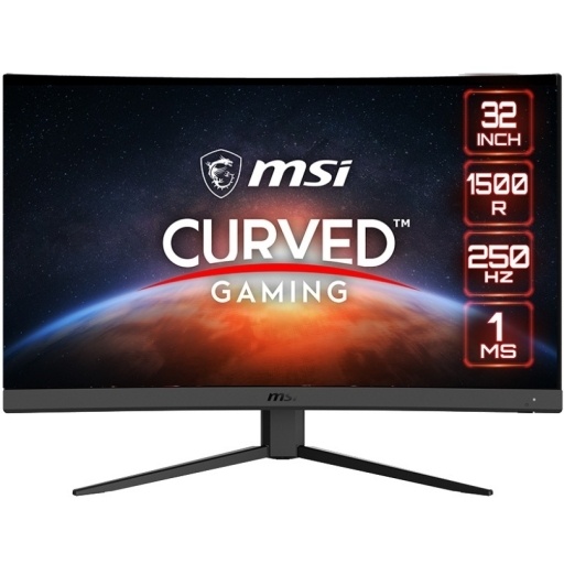 Monitor Gamer MSI 32" Curvo FHD 1ms 250Hz NNET
