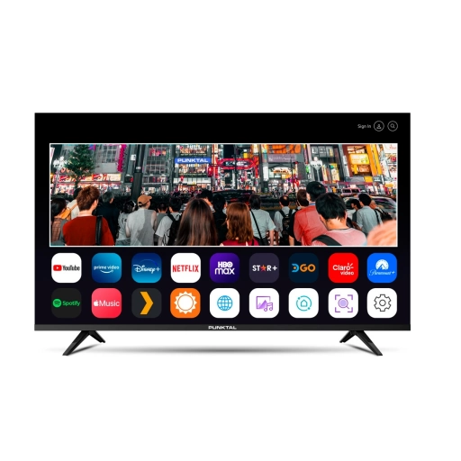 Smart Tv Punktal 75 QLED WiFi Frameless WebOS