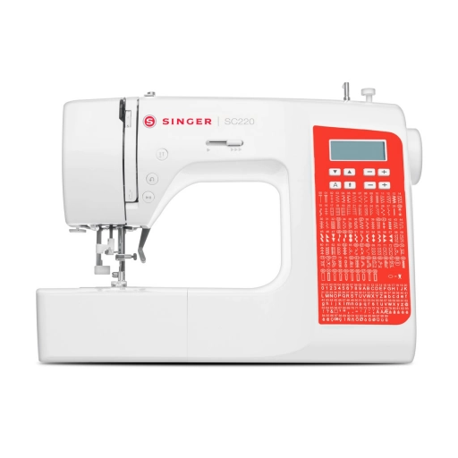 M�quina de Coser Singer SC-220 RD 200 Puntadas 402 Aplicaciones