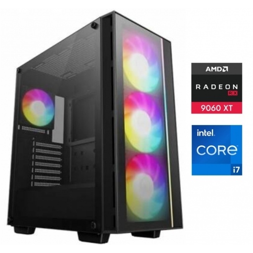 Equipo Gamer Core i7 14700F, 32GB, 1TB NVMe, RX9060XT 16GB NNET